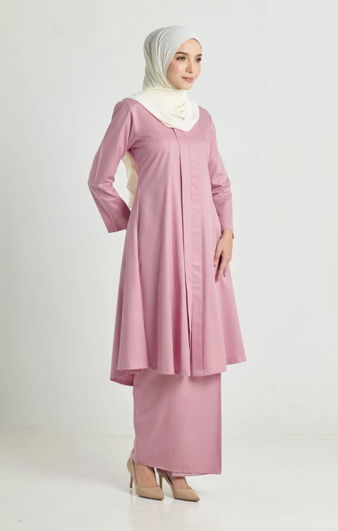 Luna Kebarung Klasik | Dusty Pink